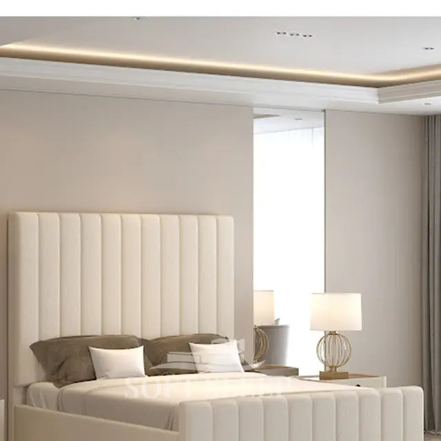 Alfie Hex Upholstered Bed Storage Bed Frame With Storage Options