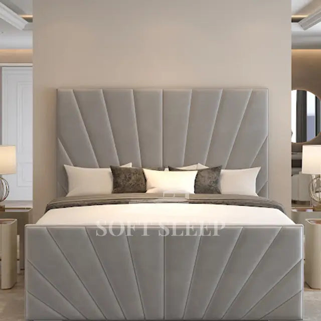 Archie Upholstered Bed Frame With Storage Options