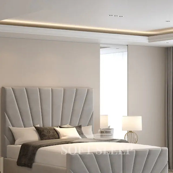 Archie Upholstered Bed Frame With Storage Options