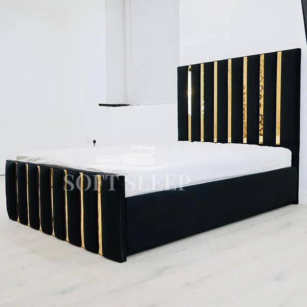 Dorchester Padded Bed frame With Storage Options