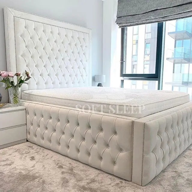 Hartley Deluxe Bed Frame With Ottoman Storage Options