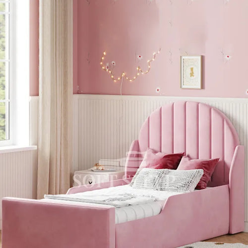 Pocahontas Childrens Wingback Storage Bedframe + Free 8